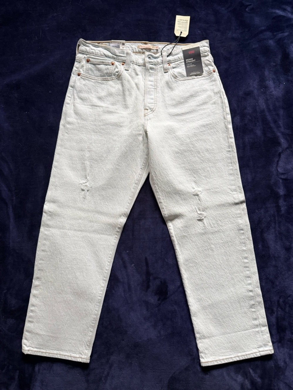 Levi's Wedgie Straight Light Wash Jeans